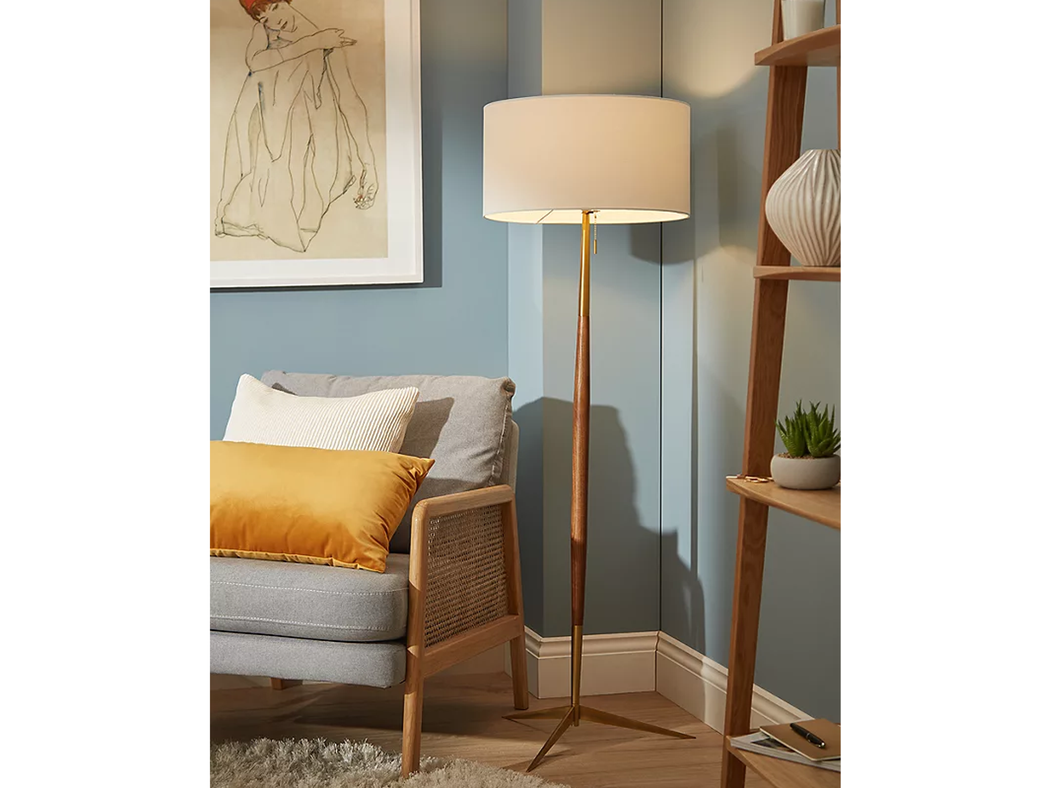 Long lamps for best sale bedroom